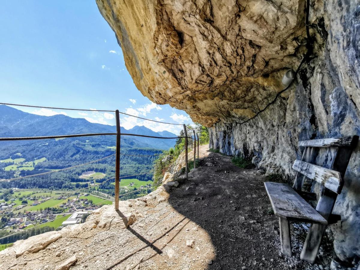 Jonas Deluxe Apartment Panoramablick Bad Goisern Kültér fotó