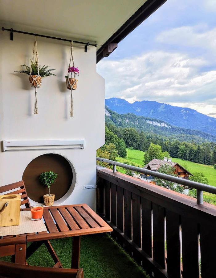 Jonas Deluxe Apartment Panoramablick Bad Goisern Kültér fotó