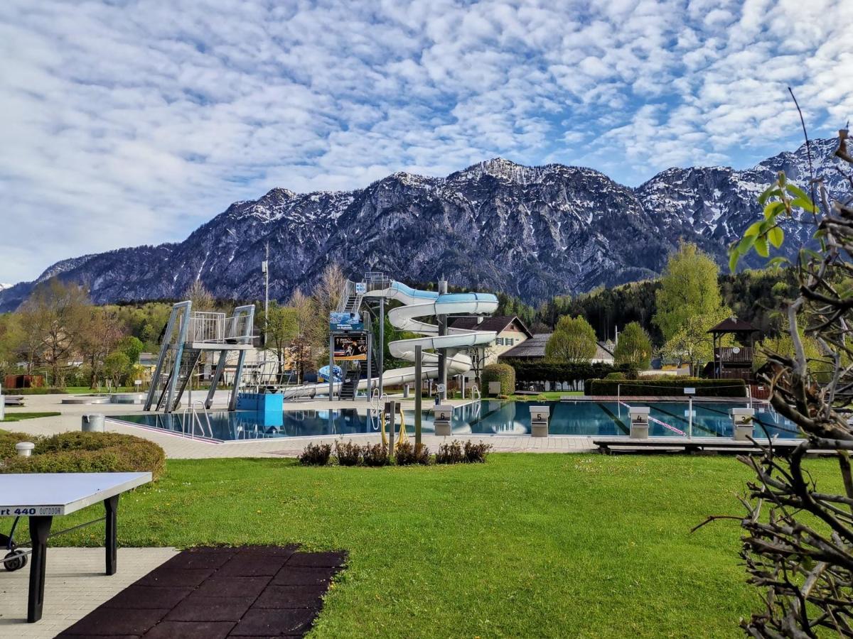 Jonas Deluxe Apartment Panoramablick Bad Goisern Kültér fotó